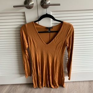 NWT forever21 marigold dress